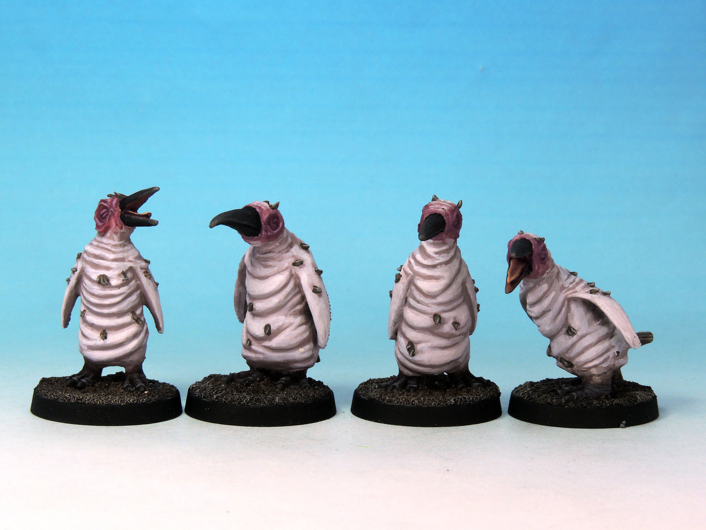 Giant Albino Penguins
