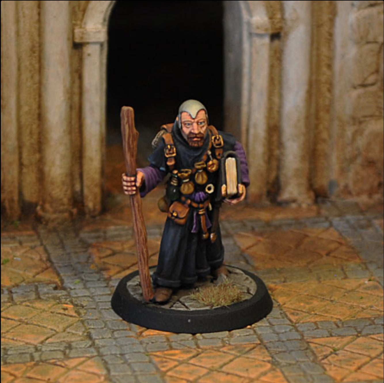 Magic User with Skullcap