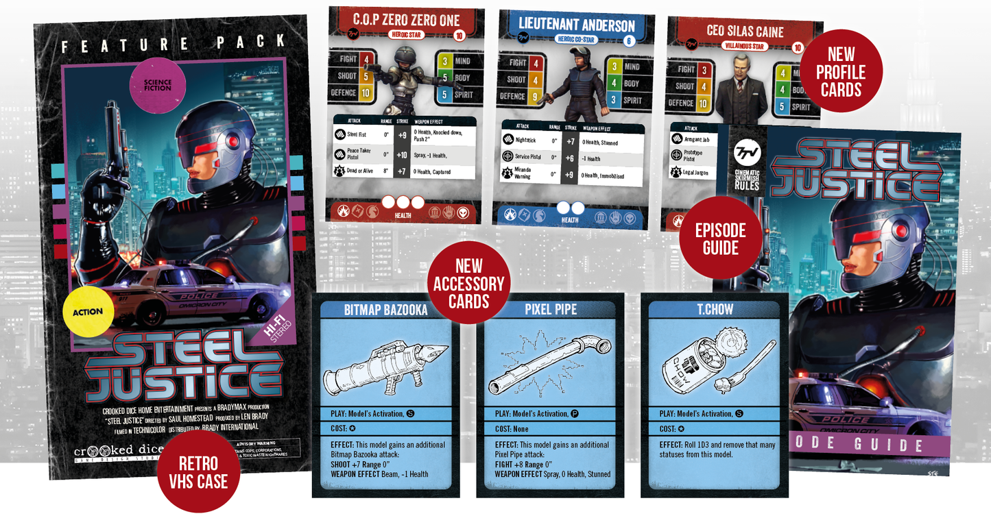 Steel Justice Feature Pack