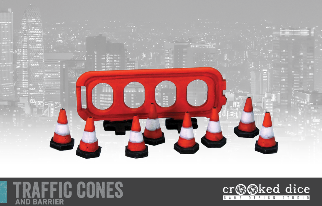 Traffic Cones and Barrier