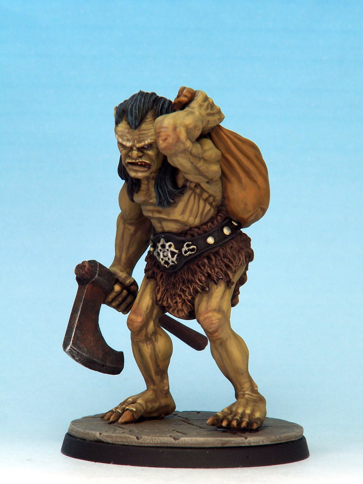 Ogre with Axe and Sack