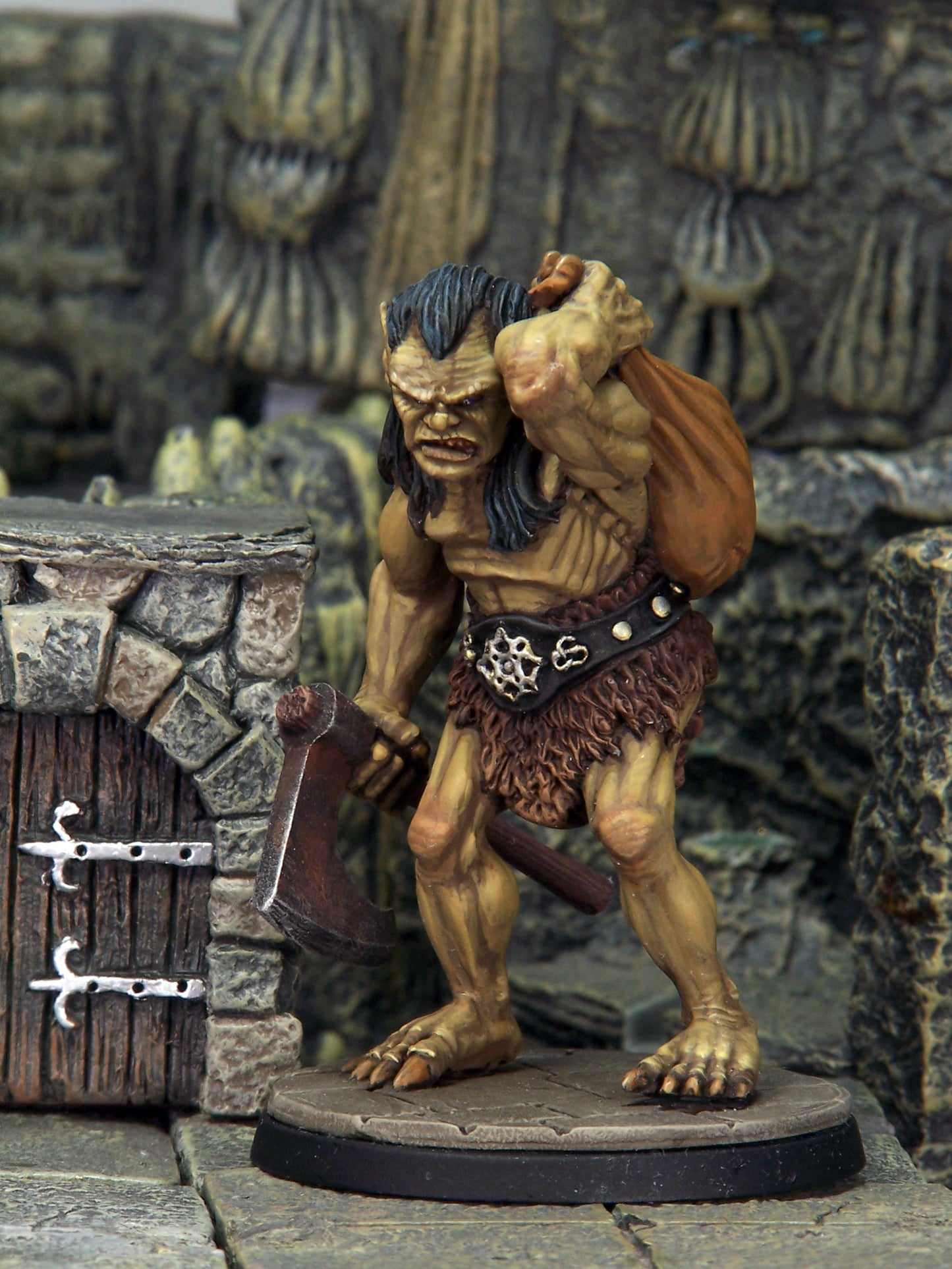 Ogre with Axe and Sack