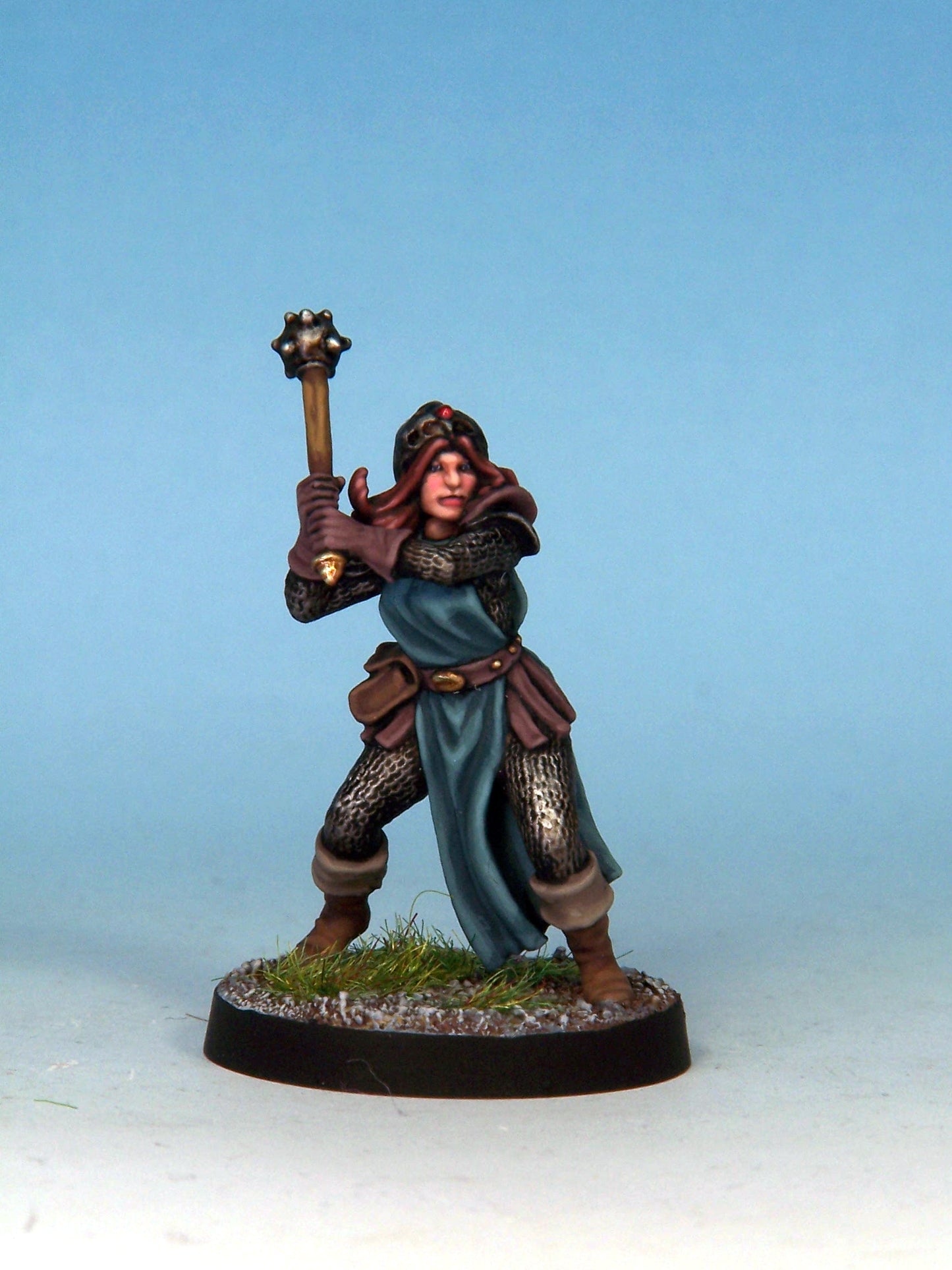 Cleric with Mace
