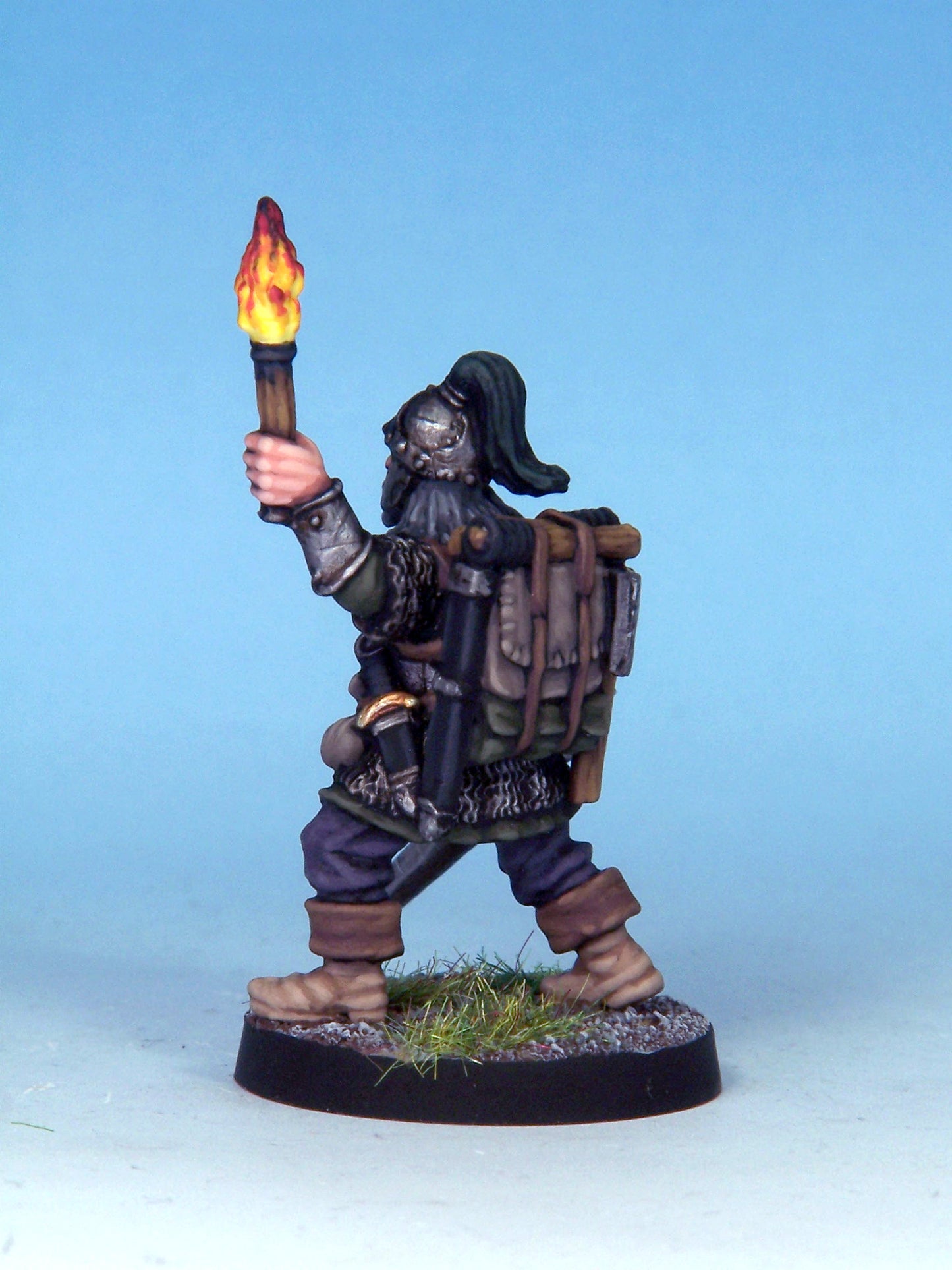 Fighter - Torch & Sword