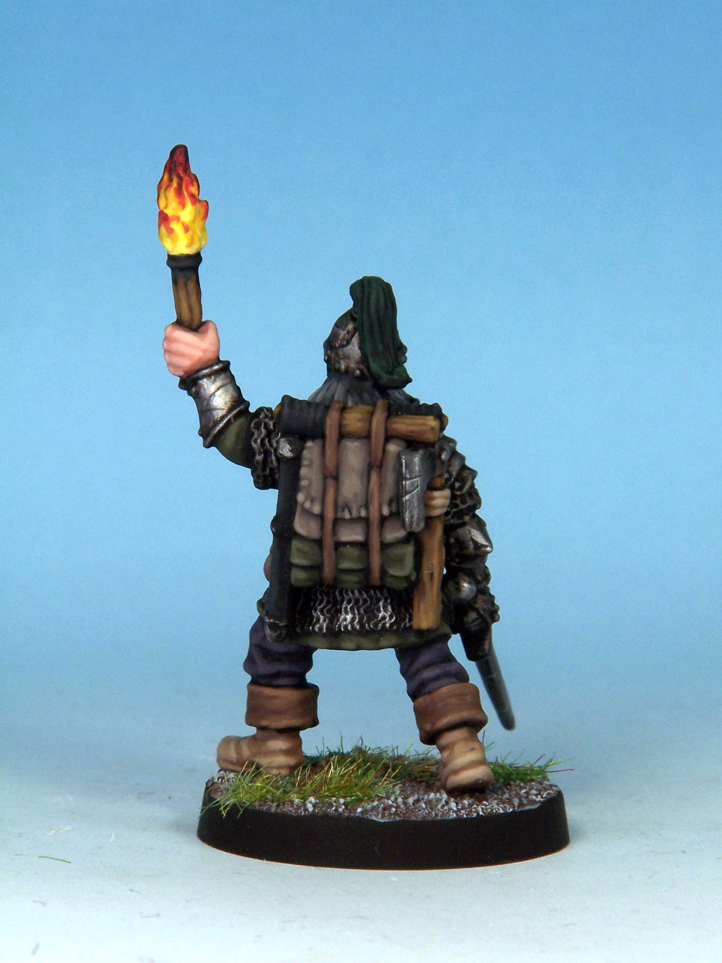 Fighter - Torch & Sword