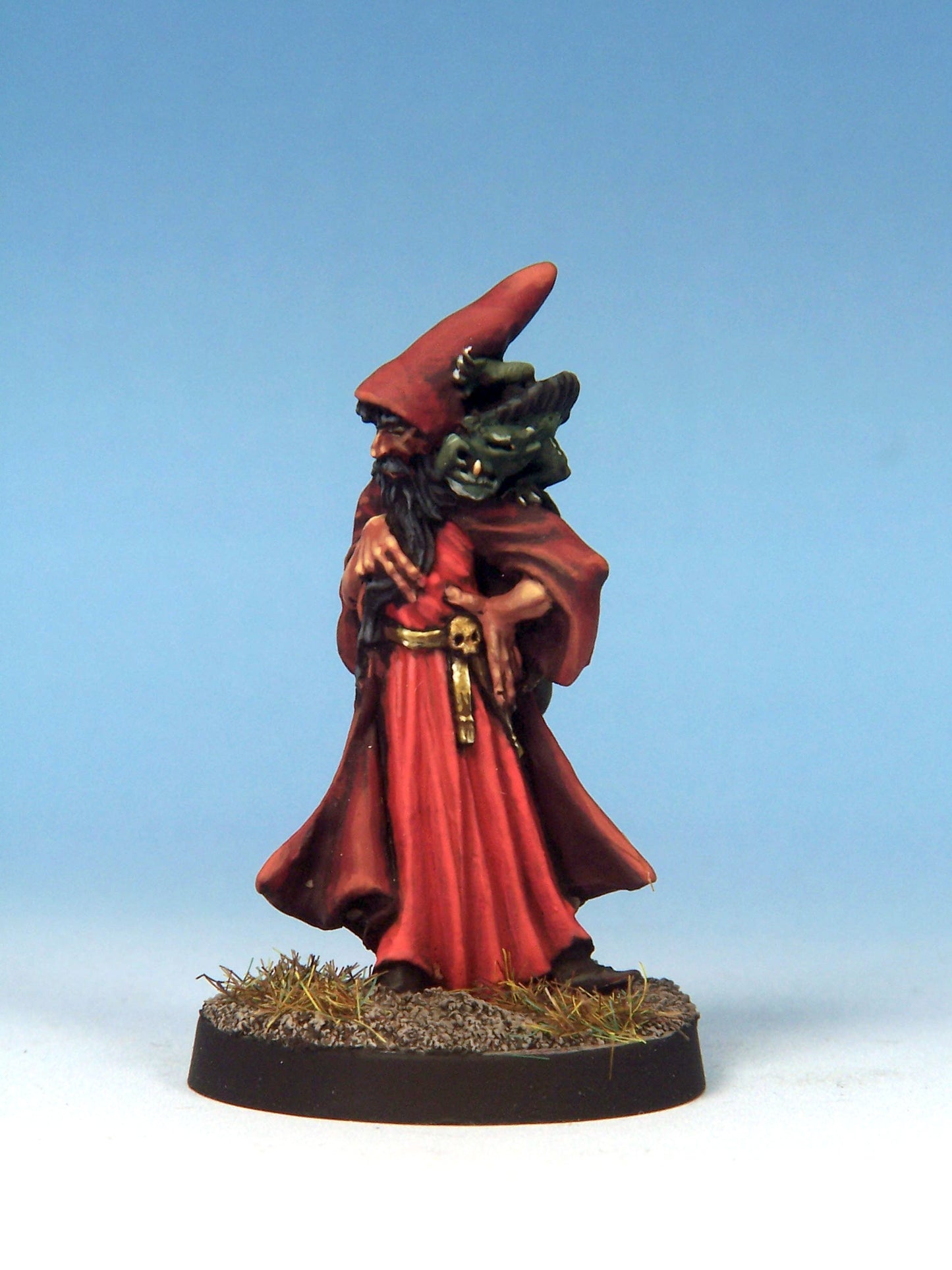 Evil Wizard with Lizard