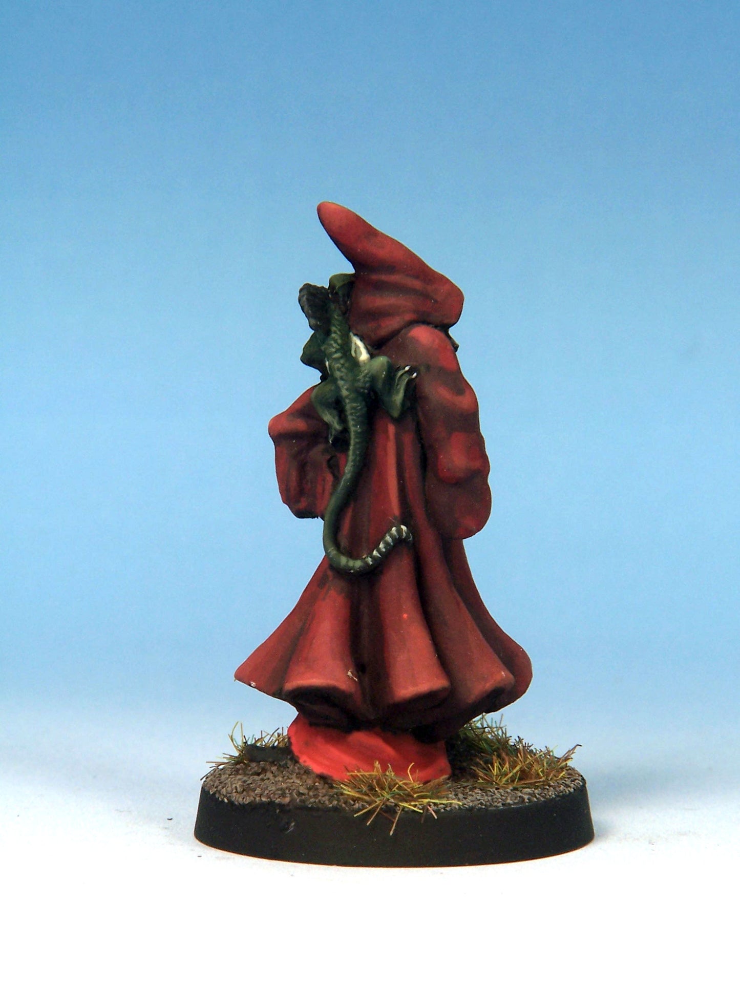 Evil Wizard with Lizard