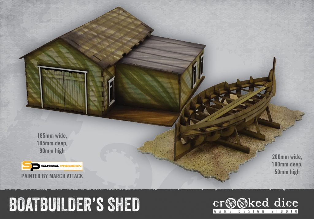 Boatbuilder’s Shed & Boat