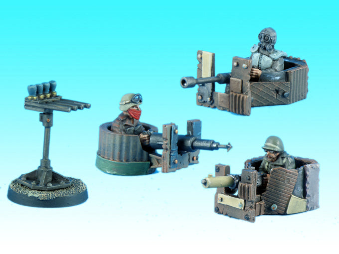 Turret Set with Harpoon Weapon Sprue