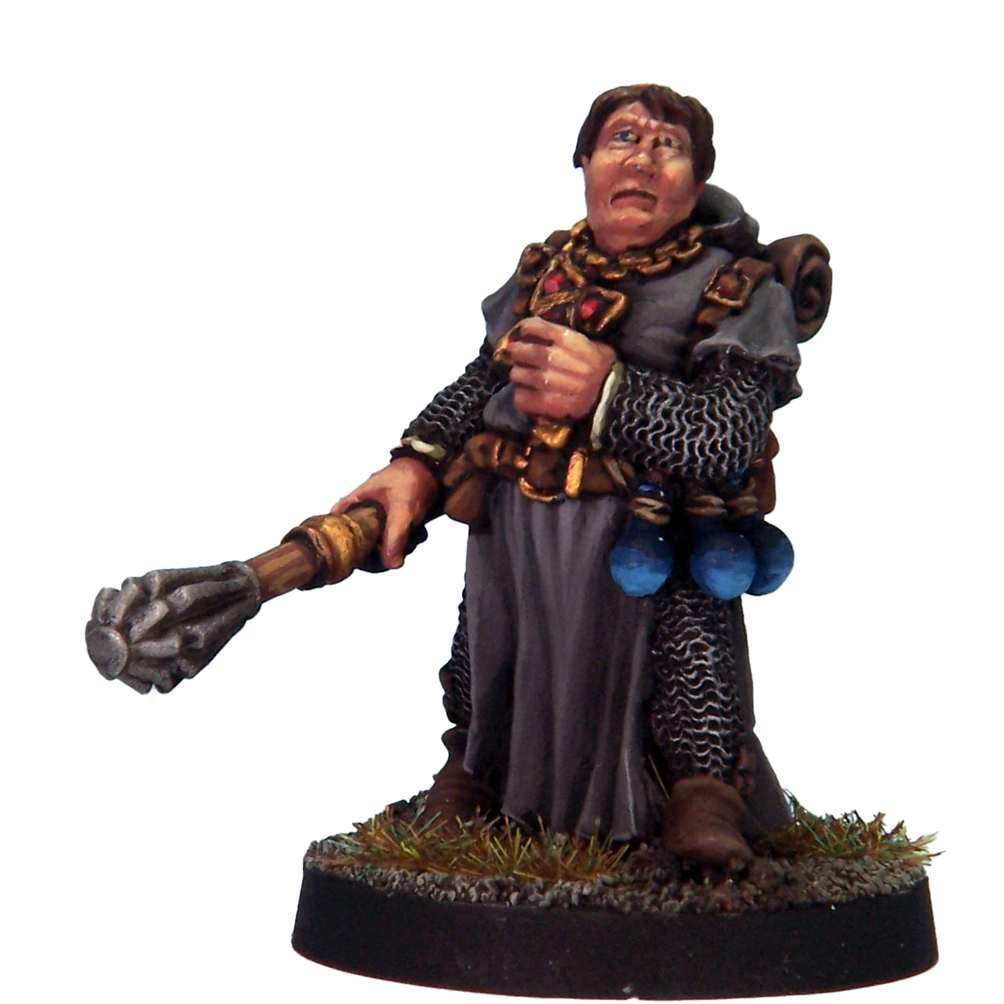 Cleric - Tonsure & Mace