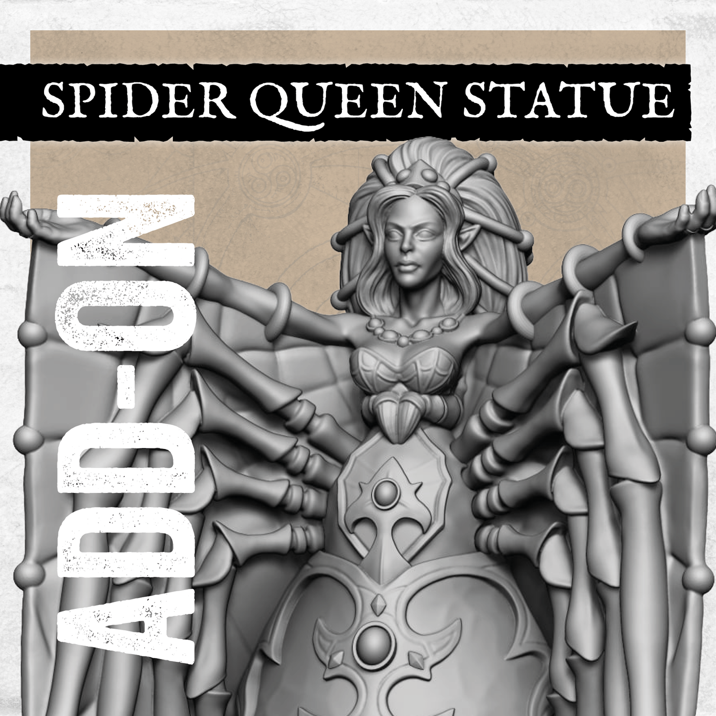 Spider Queen Statue