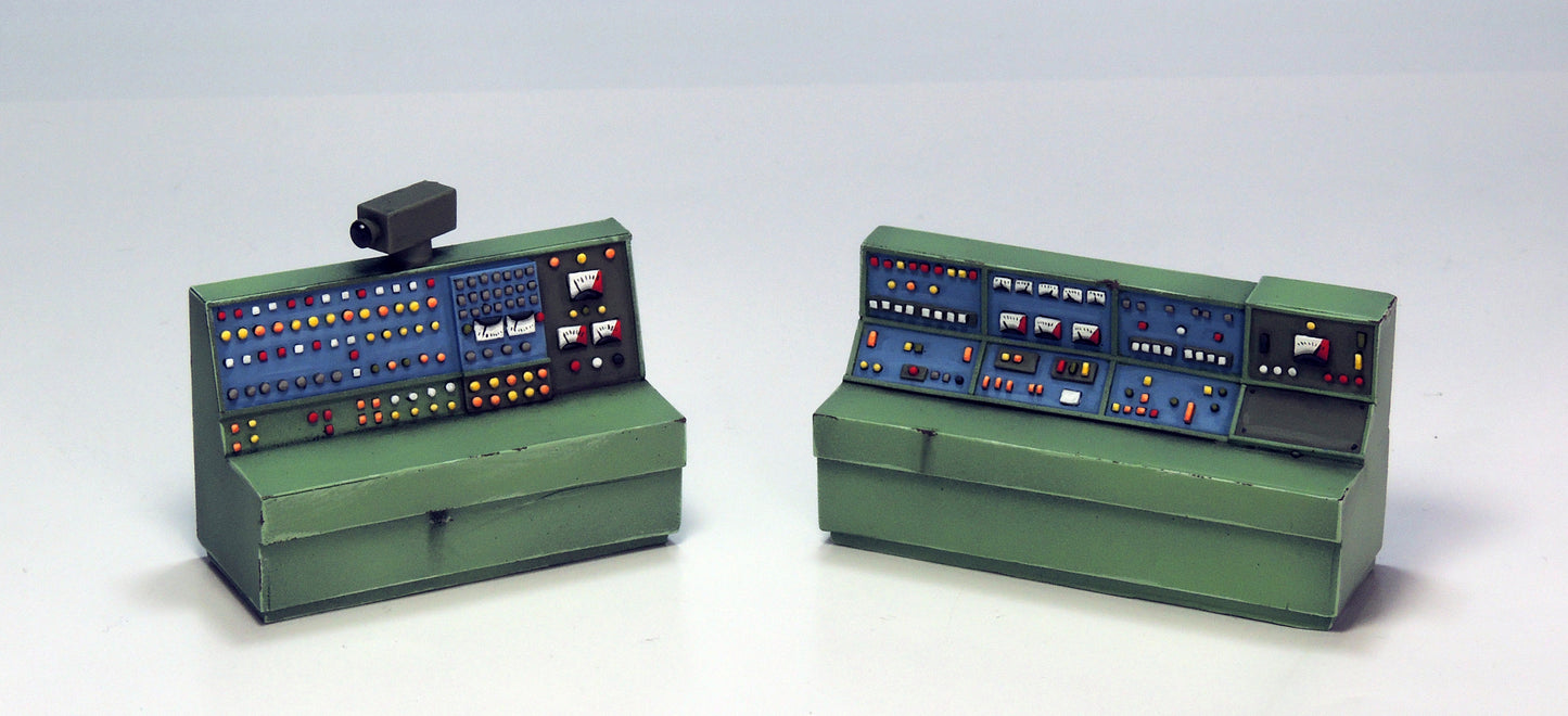 Power Plant Control Consoles