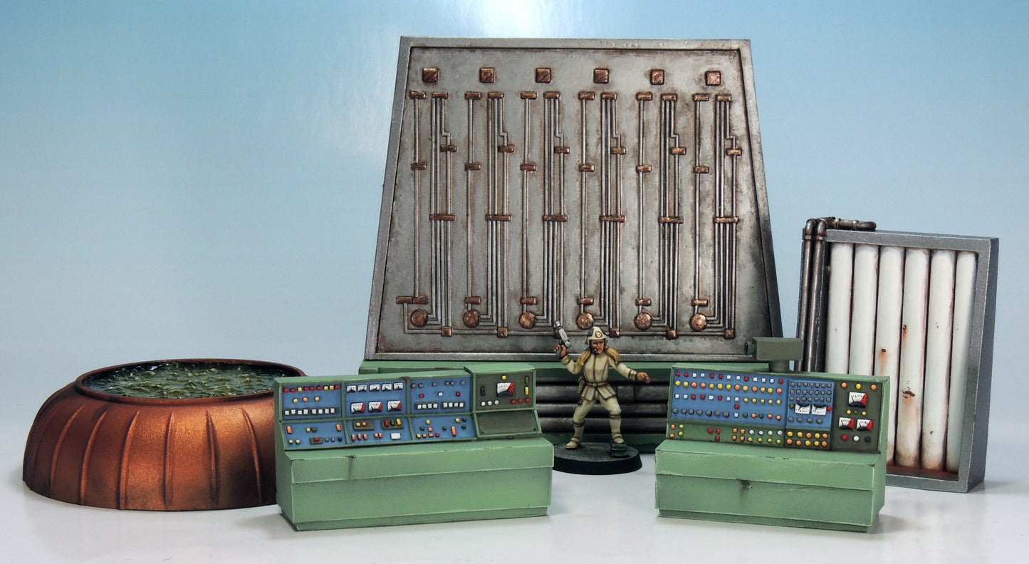 Power Plant Monitor Panel