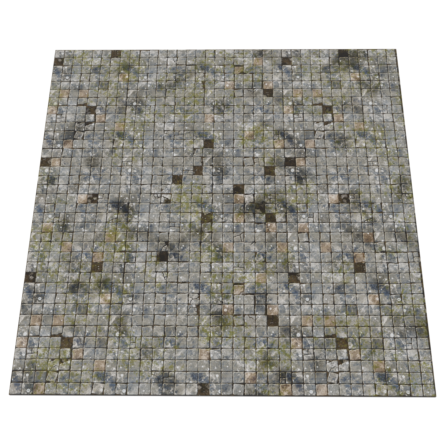 Dungeon Flagstone Game Mat - 3x3 foot
