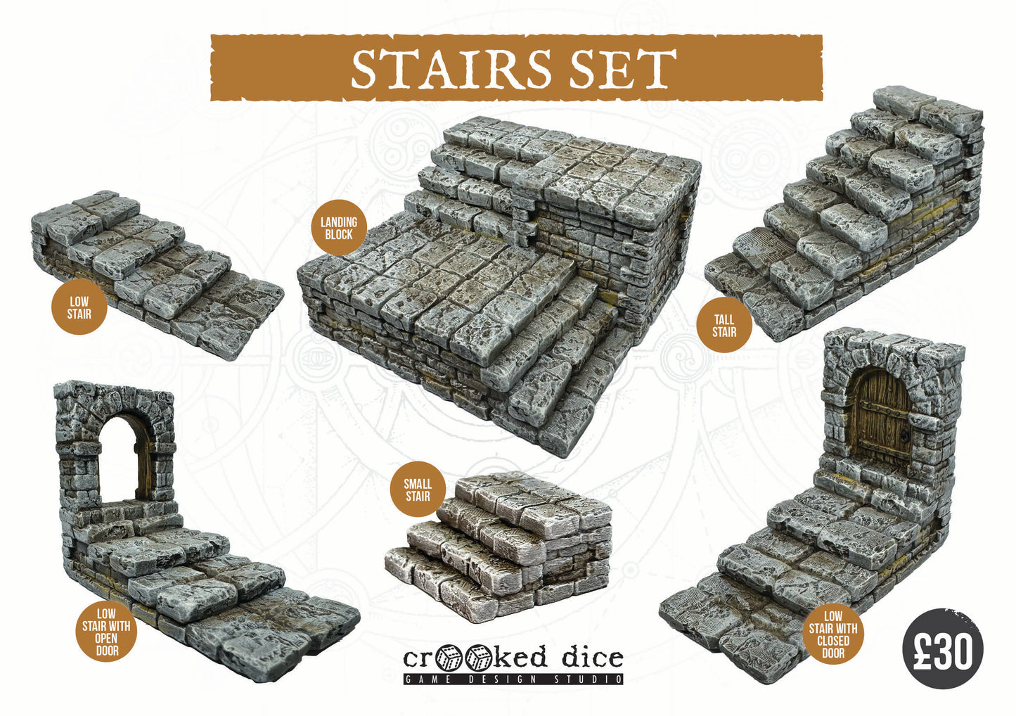 Dungeon Builder Stairs Set