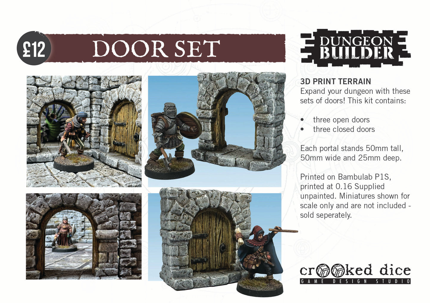 Dungeon Builder Doors Set