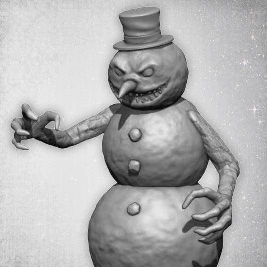 Evil Snowman STL