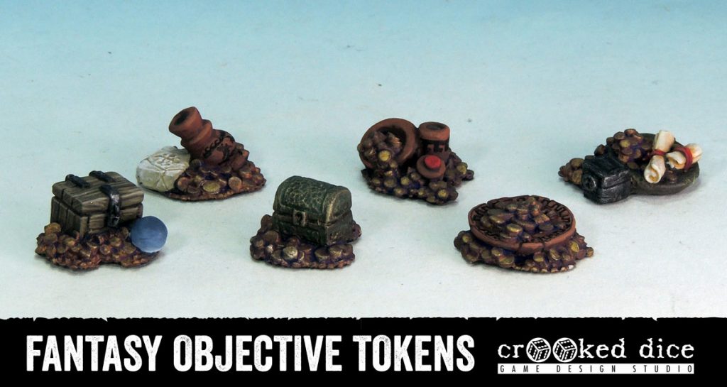 Fantasy Objective Tokens – Crooked Dice