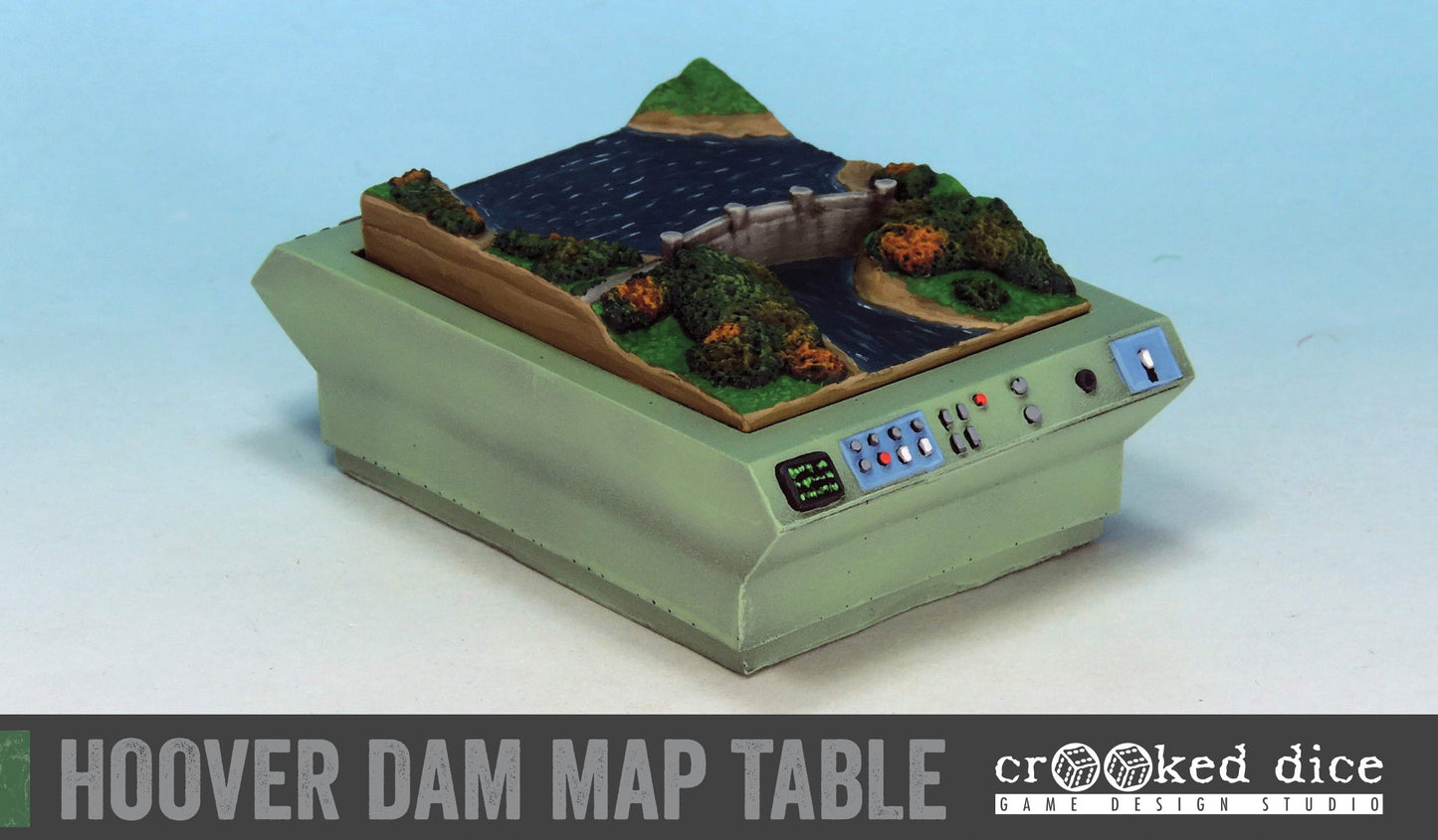 Hoover Dam Map Table