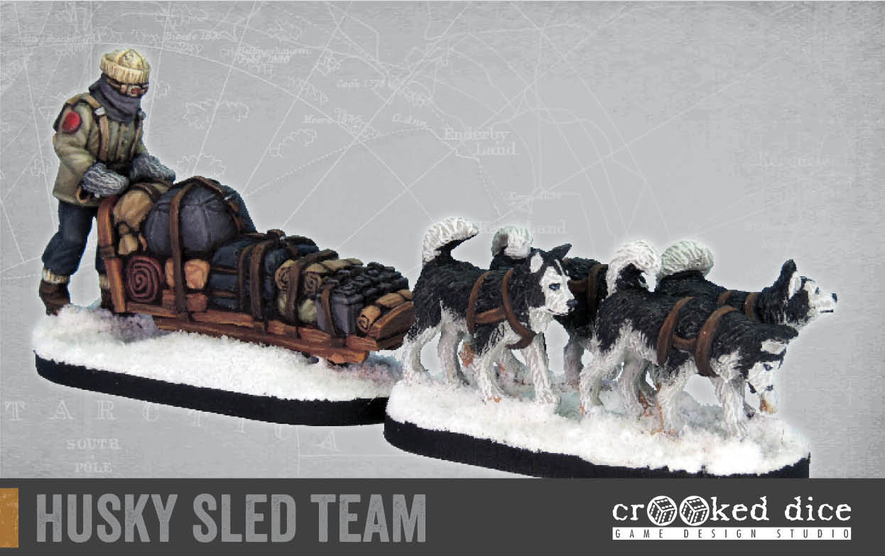 Husky Sled Team