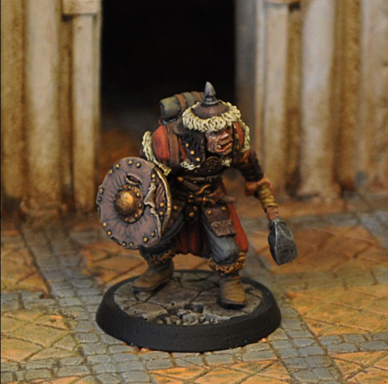 Half-Orc Fighter Cleric