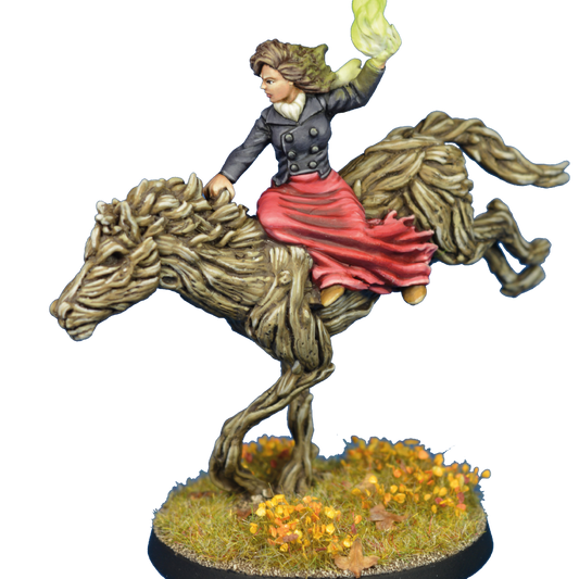 Mounted Lady Winterly