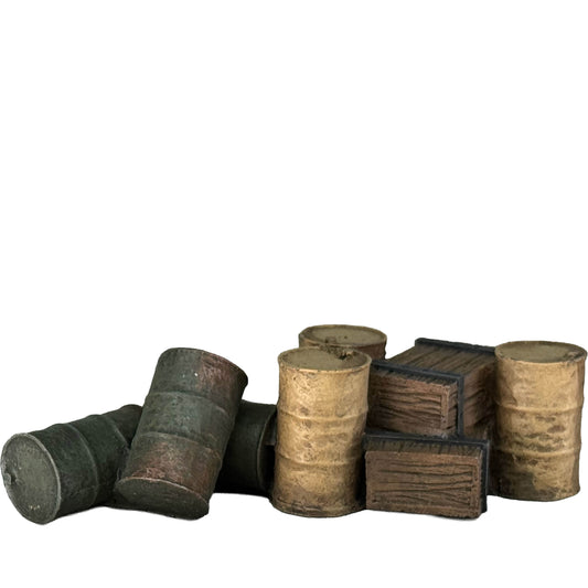 Oil Drum Barricade