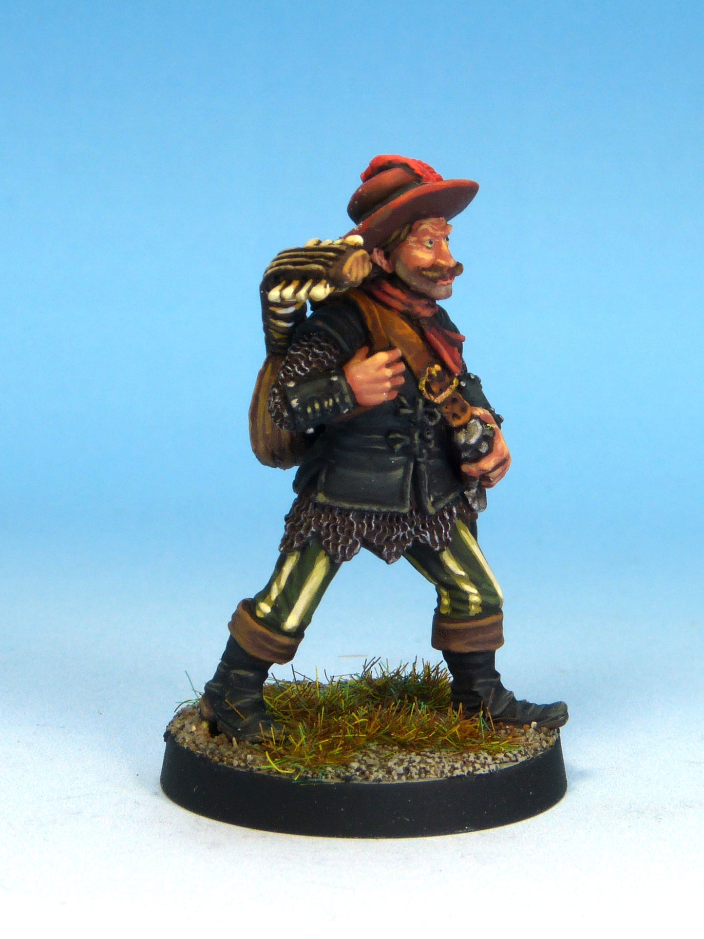 Bard with Lute & Longsword