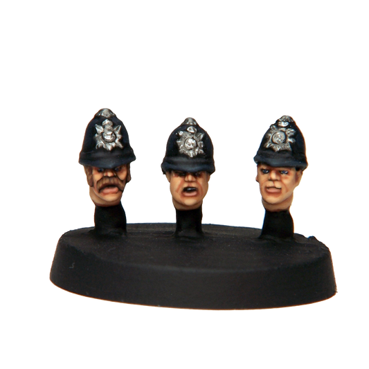 Police Custodian Helmet heads