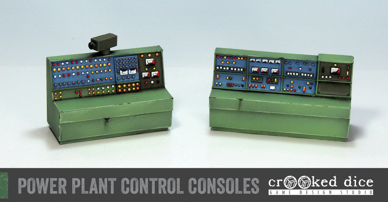 Power Plant Control Consoles