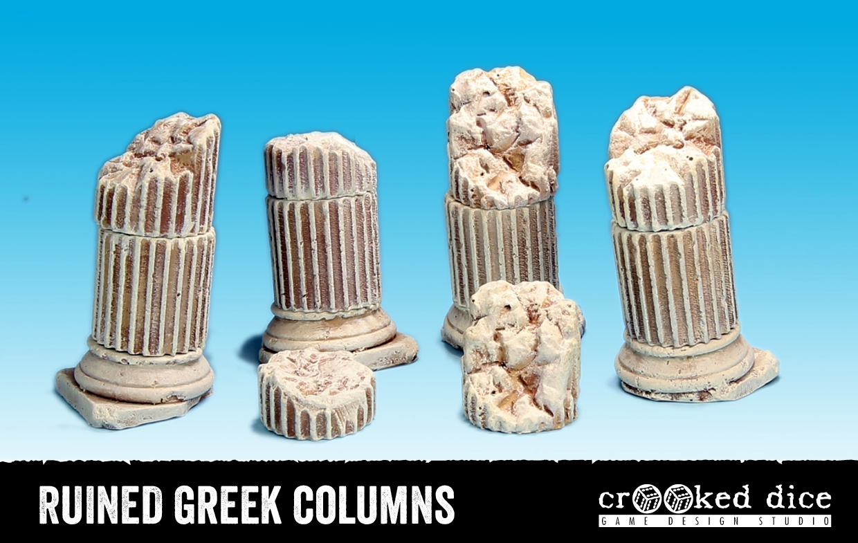 Ruined Greek Columns