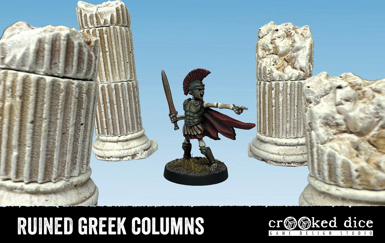 Ruined Greek Columns