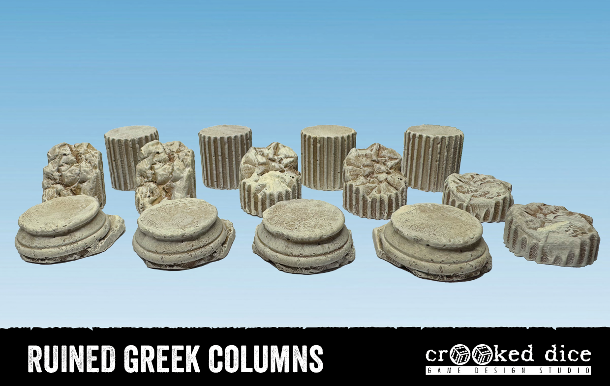 Ruined Greek Columns