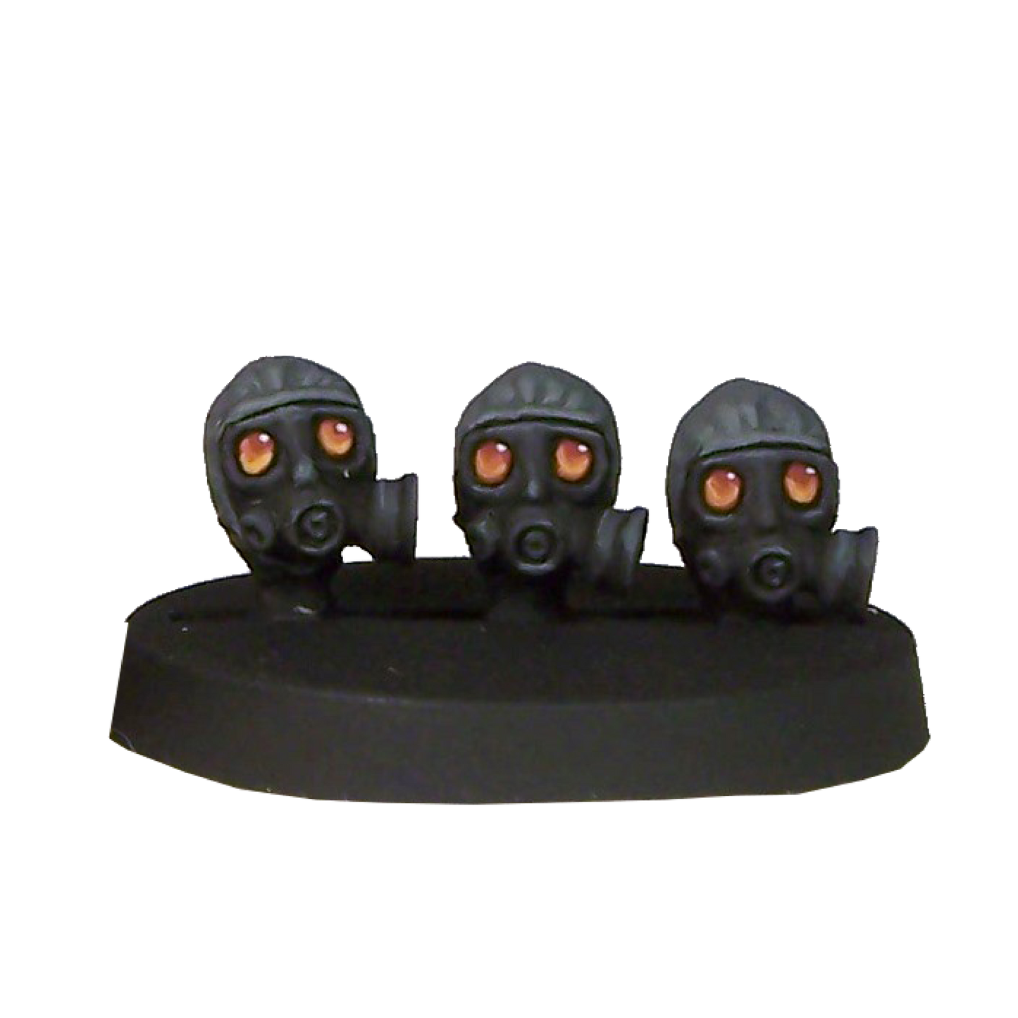 SAS gasmask heads