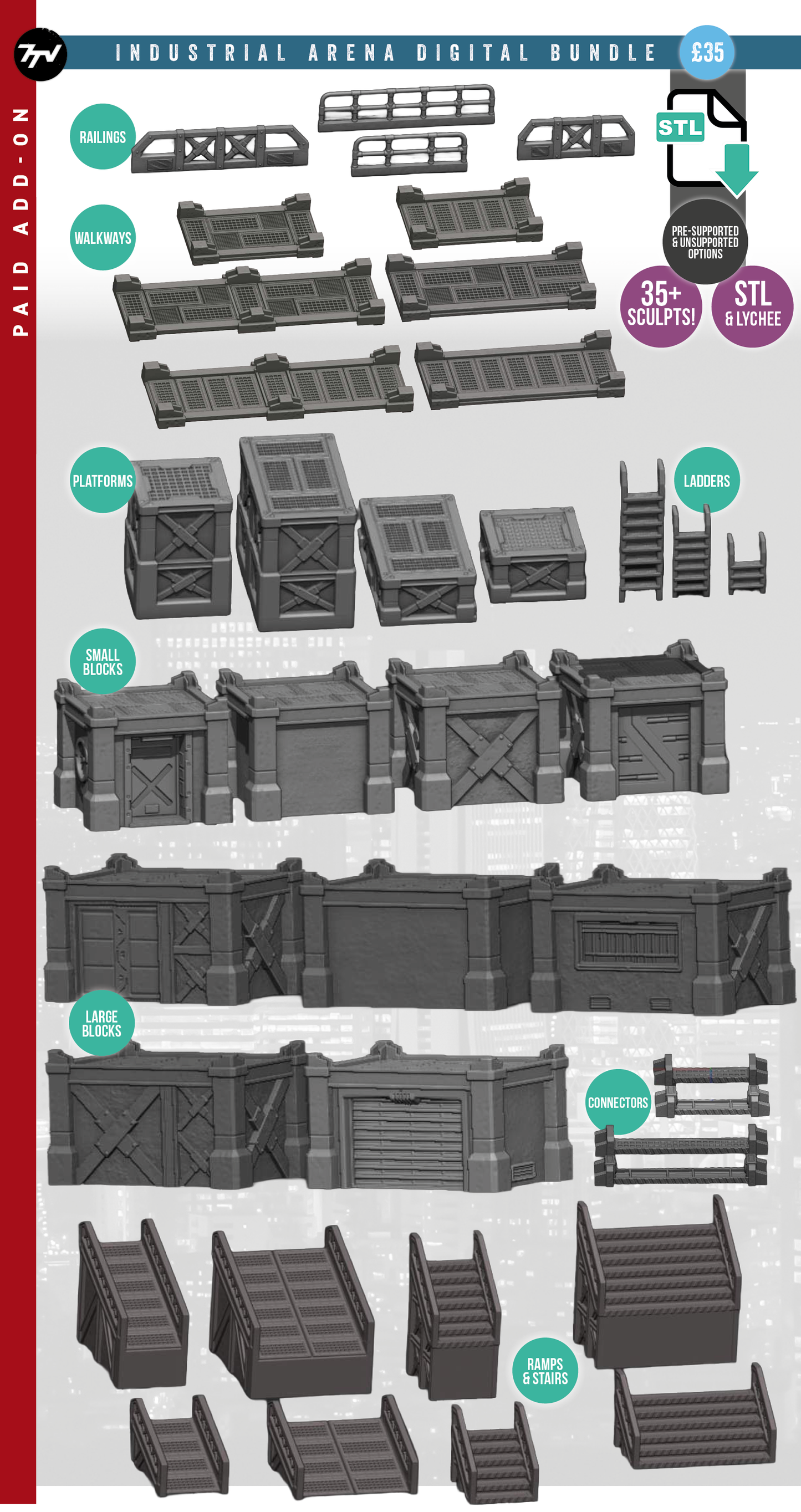 Steel Justice Industrial Arena Digital Bundle
