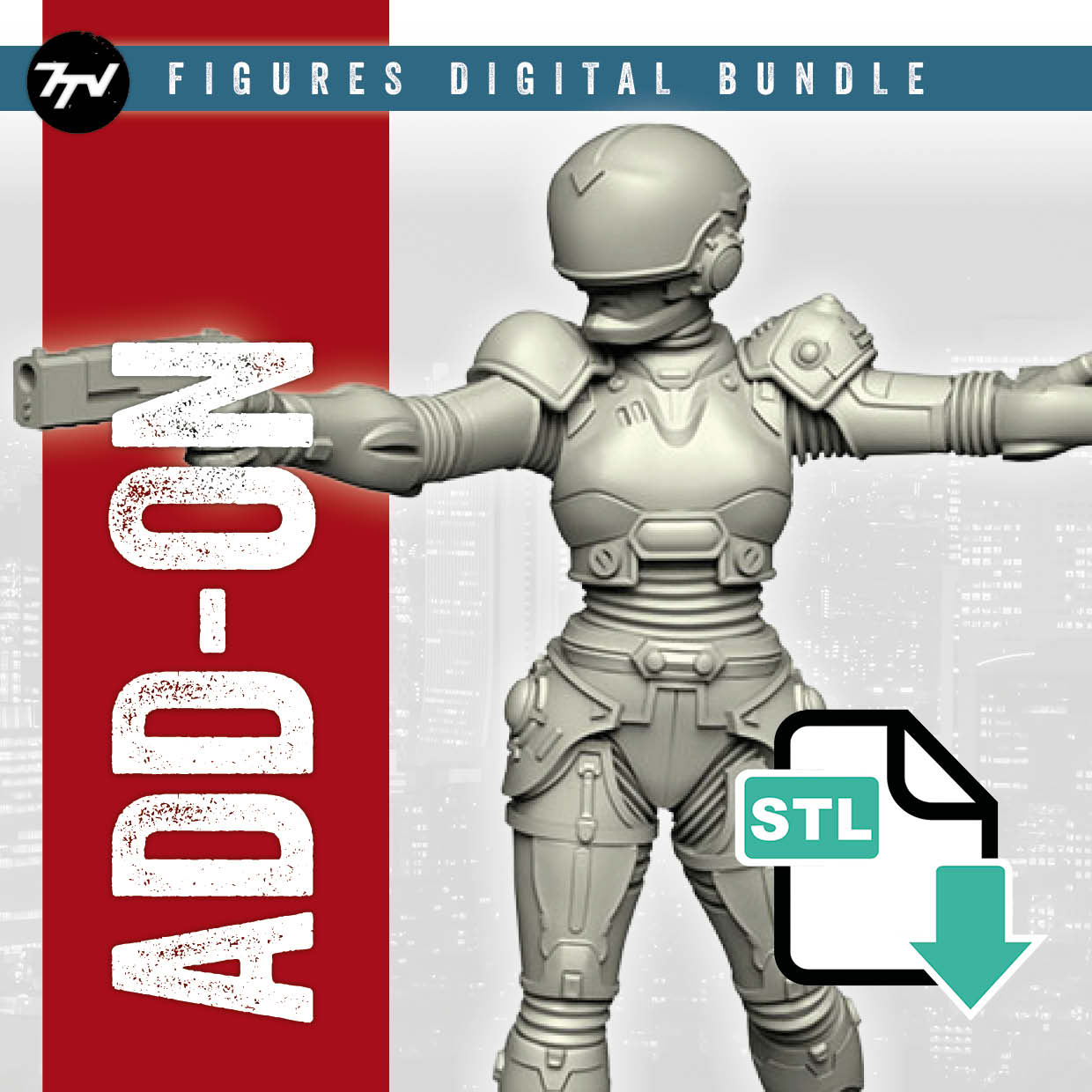 Steel Justice Digital Figure Bundle