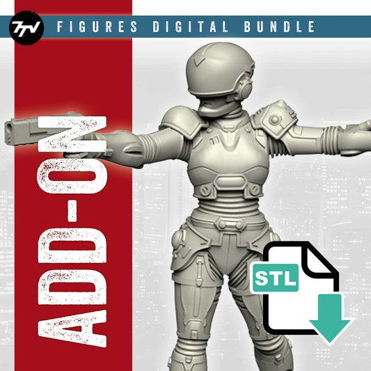 Steel Justice Digital Figure Bundle