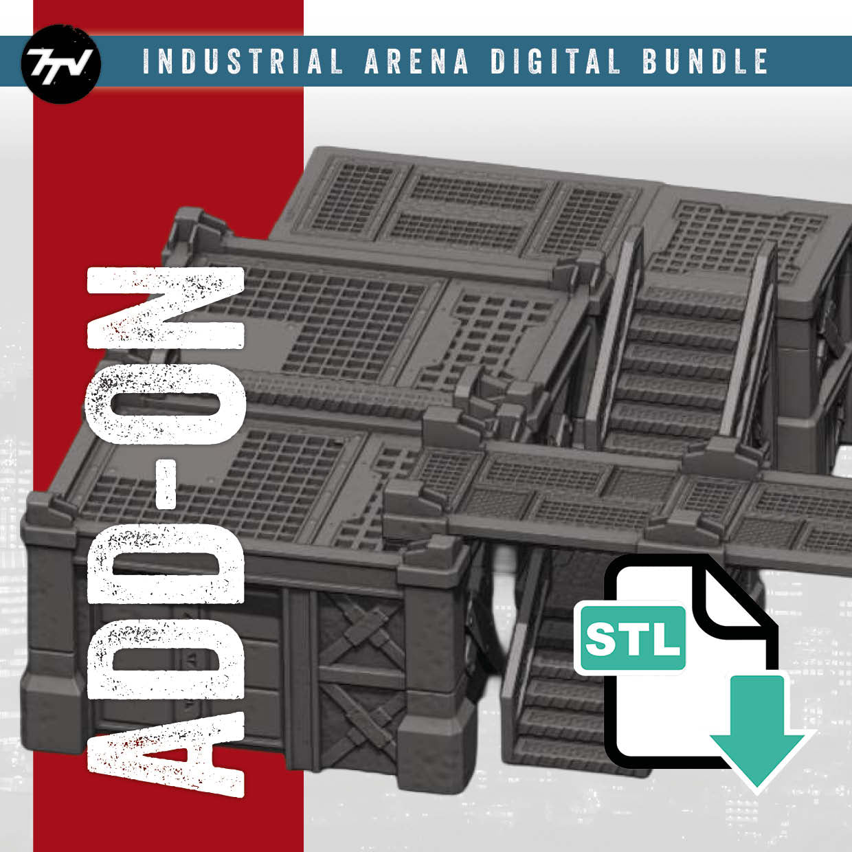 Steel Justice Industrial Arena Digital Bundle