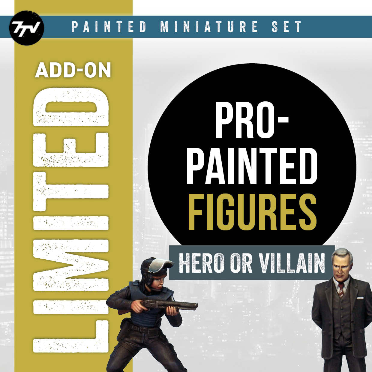 Steel Justice Painted Miniatures Set