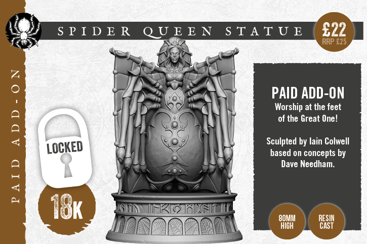 Spider Queen Statue