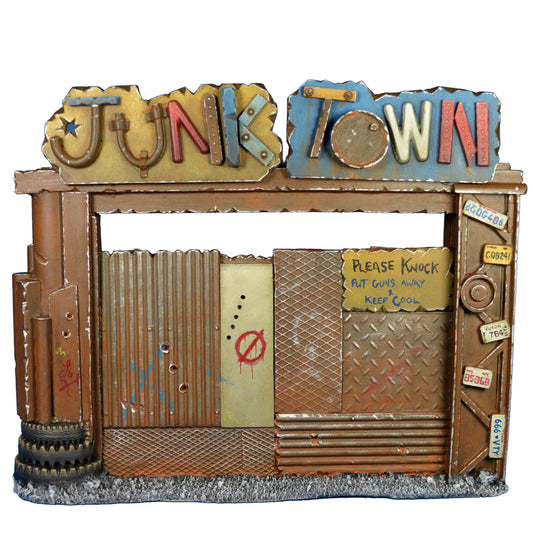 Scrap Gate and Signs