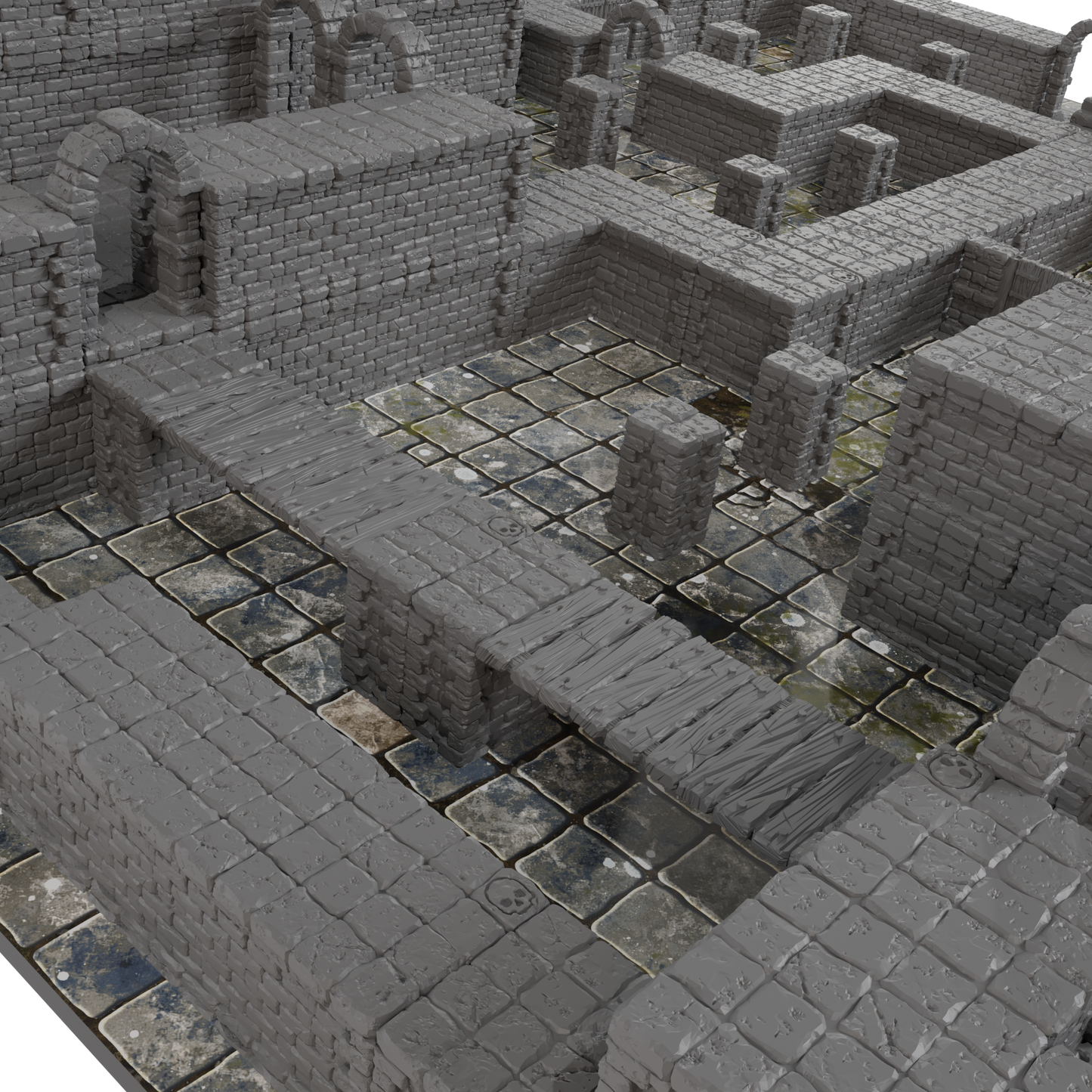 Dungeon Builder Bridges Set