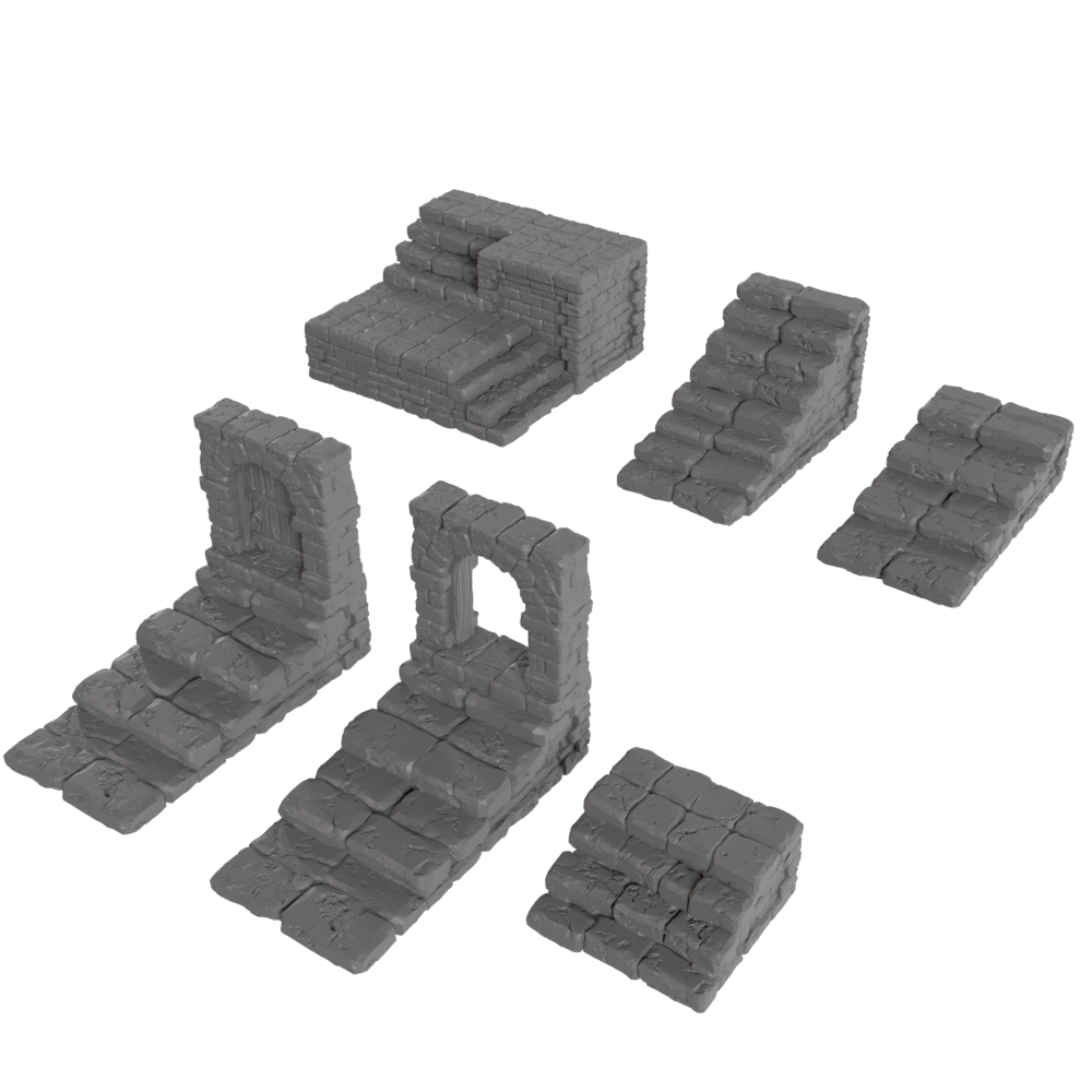 Dungeon Builder Stairs Set