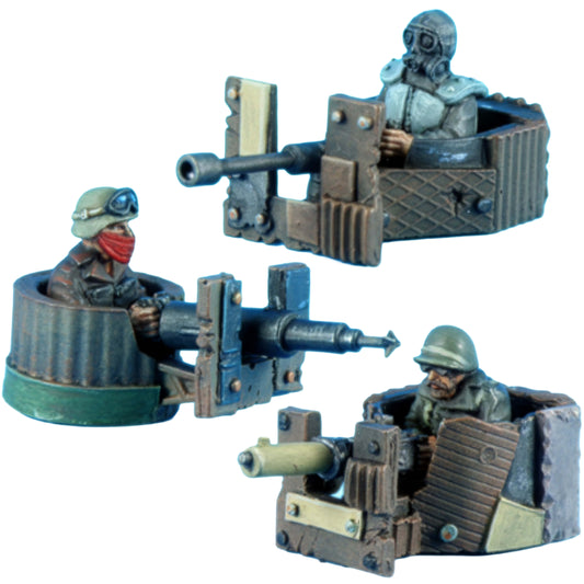 Turret Set with Harpoon Weapon Sprue