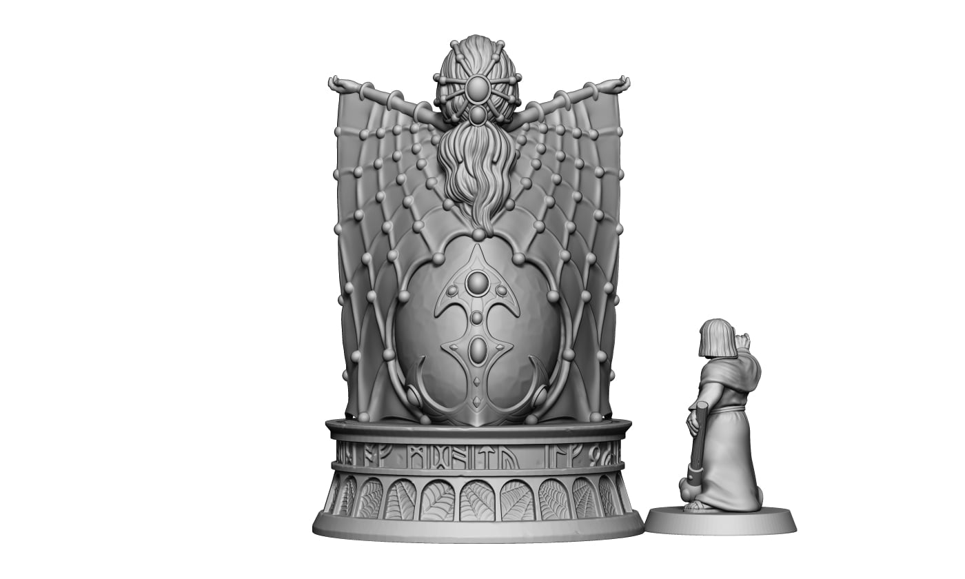 Spider Queen Statue