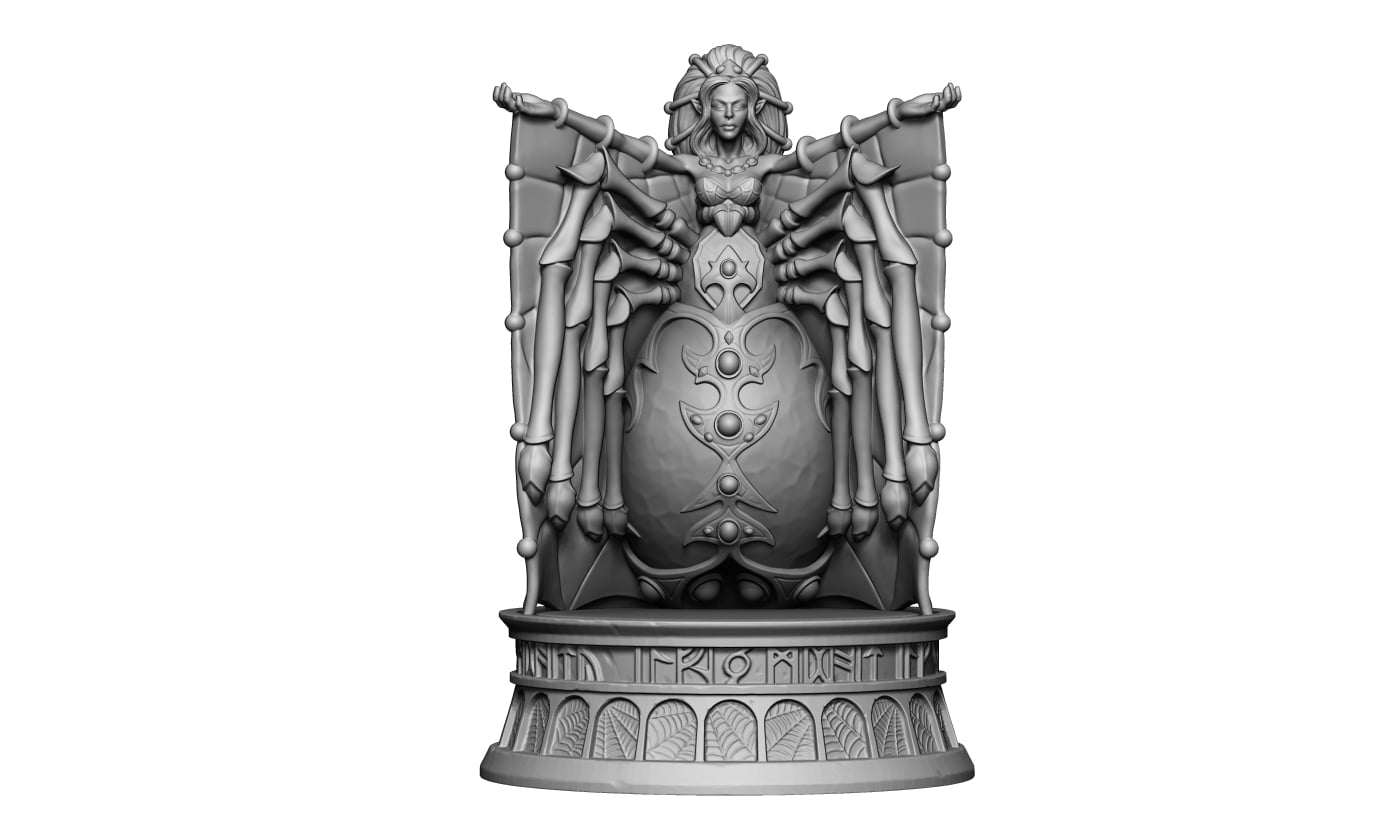 Spider Queen Statue