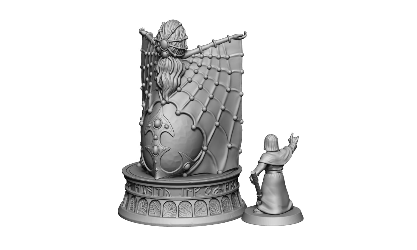 Spider Queen Statue