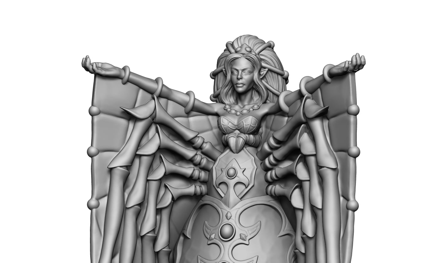 Spider Queen Statue
