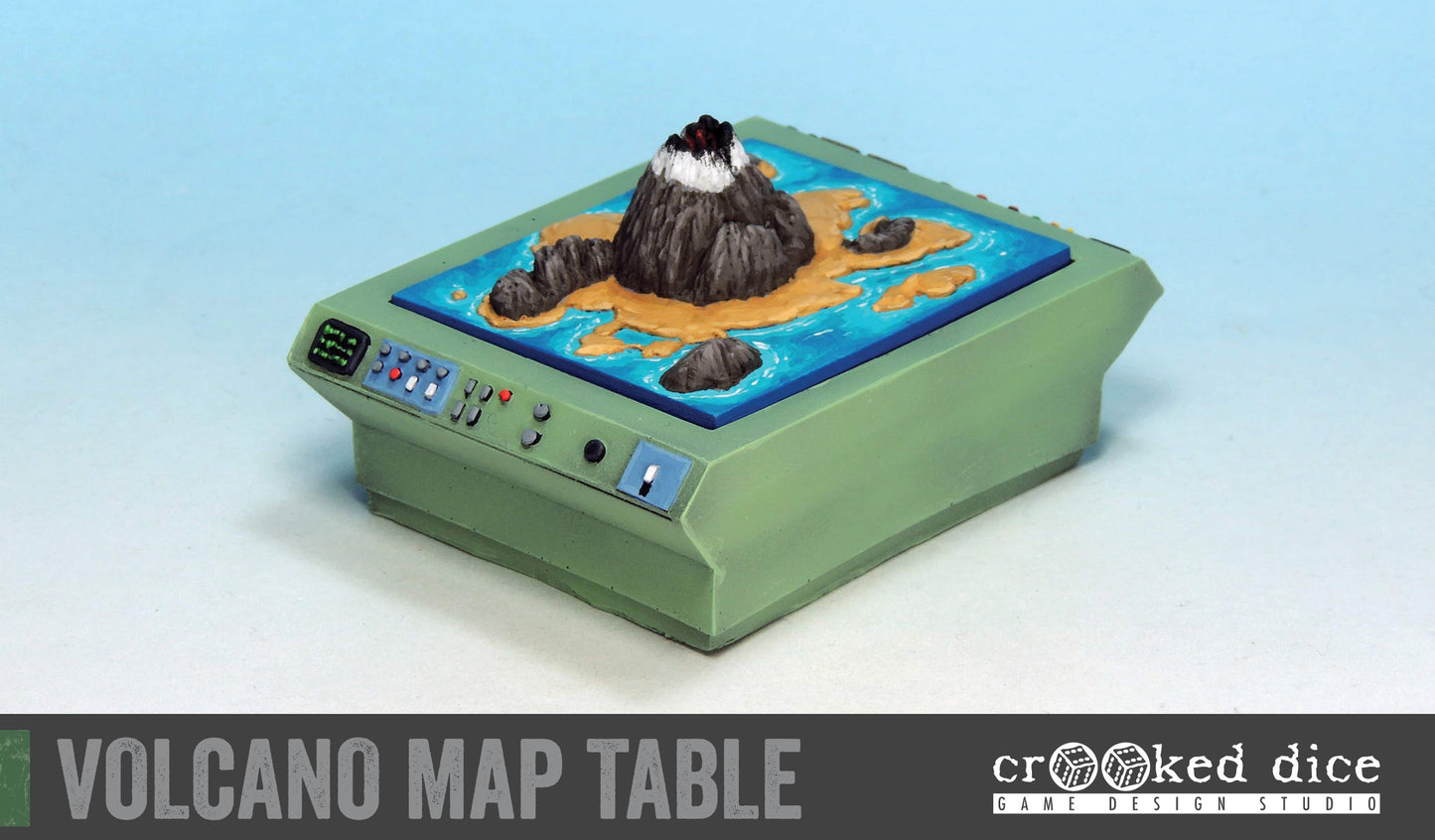 Volcano Map Table