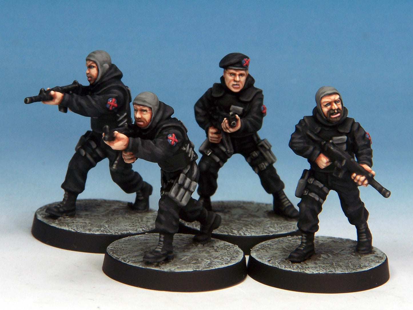 X Commandos 1 - shown with alternate SAS gas mask heads (heads sold separately)